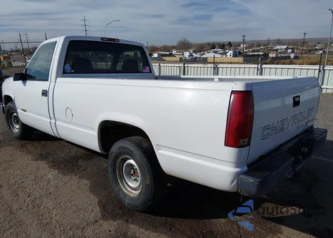 1997 Chevrolet C1500 Fleetside W/T z USA, uszkodzony, nr VIN 1GCEC14W2VZ191974